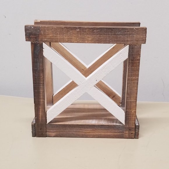 Barnyard Designs Other - Farmhouse Barnyard Designs Rustic Wood Napkin Holder